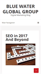Mobile Screenshot of bluewaterglobalgroup.com