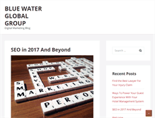 Tablet Screenshot of bluewaterglobalgroup.com